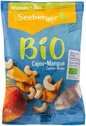 Seeberger Organic Cashew Mango, 110 gm FROM DUBAI (SAM)