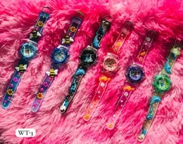 Vibrant Multicolor Children's Watch 1Pcs - Fun Rainbow Dial Kids Wrist Watch, Colorful Multicolour Quartz Watch for Kids