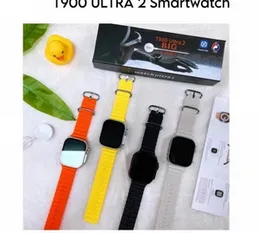T900 Ultra 2 Smart Watch Bluetooth Calling 2.19 Inch HD Display IP68 Waterproof Heart Rate Blood Pressure Blood Oxygen Sleep Monitor Fitness Tracker W