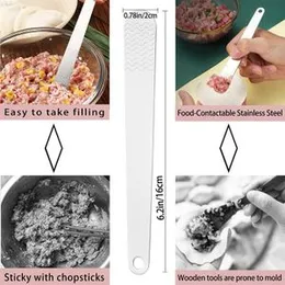 Household Double Head Automatic Dumpling Maker Mould,Sameme Dumpling Press with Kneading Pad,2 Dough Pressing Tools and Spoon.Quick Dumpling Empanadas