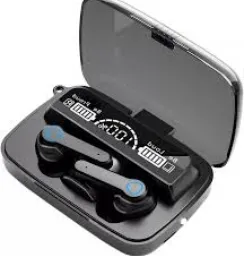 M19 TWS Bluetooth 5.3 Wireless Earbuds LED Display Touch Control Noise Reduction Gaming Headset True Wireless Stereo Earphones