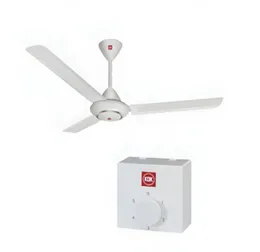 KDK 56 Inch Ceiling Fan A-56XK 70W 3 Blades 5 Speed Compact Regulator Thermal Fuse