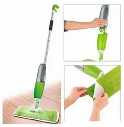 Healthy Spray Mop | Removable Microfiber Cloth with Water Spray Function