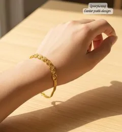 22k gold plated bracelates  Centre design patti  bracelates