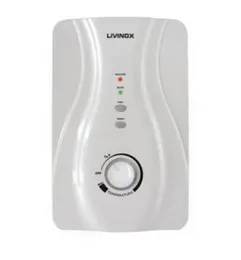 LIVINOX Instant Shower Heater LV-WHNP21 3.6kW Without Pressure Pump 5 Spray Patterns Anti-Scalding ELCB Single Point Connection Splash Proof