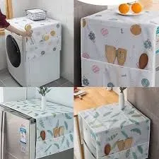 Waterproof Fridge Cover Dust Proof PEVA Refrigerator Storage Cover