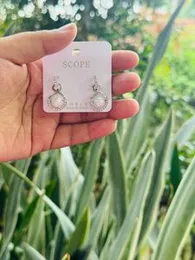 Silver 8-Design Drop Earrings with Pearl & White Stone