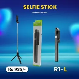 R1-L Selfie Stick â Extendable Bluetooth Selfie Stick & Tripod with Remote Control