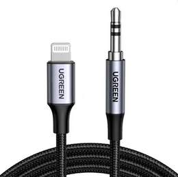 UGREEN 1 Meter Lightning to 3.5mm Aux Cable â MFi Certified â US315 - 70509