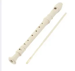 Plastic Flute Flageolet Musical Instrument with Wiper