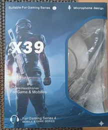 X39 Gaming Headphones with Mic | Wired Headset for Mobile & Gaming
