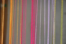 Ramcha Six Multicolour String Curtain 3.5 X 6.5 Feet - 2 Pieces