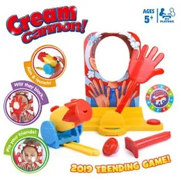 Cream Cannon Party Prop Board Game - Trending Pie in the Face Prank Family Game