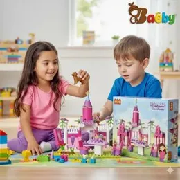 Puzzle building blocks 3272 | Tickles COGO Girls Blocks Princess Castle Toys for Girls Building Blocks Bricks Toy for Kids 178 pcs 5 Years Plus
