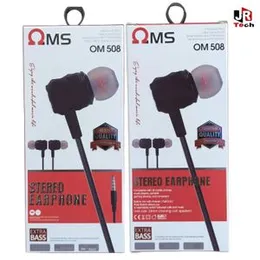 Î©MS OM 508 Premium Quality Stereo Earphone with Mic