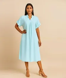 Light Blue Dc Frock 03
