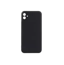 Samsung A04s Soft Black Matte Back cover for Samsung A04s