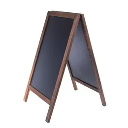 Dual teak menu board 2x2.5