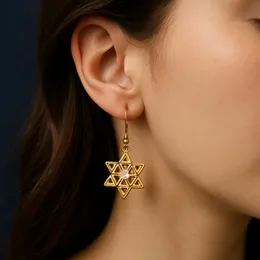 Trendy Star Design Golden Drop Earrings for Women â Fashion Jewellery