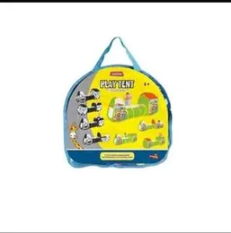 Green Tunnel Tent for Kids Pretend Play