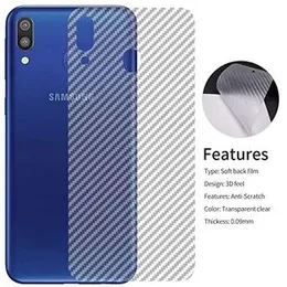 Carbon Fibre back sticker For Samsung A30