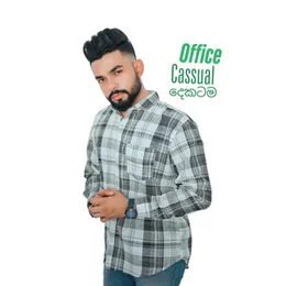 Premium Cotton Longt sleeve Check Design Shirt â Office and Casual #2