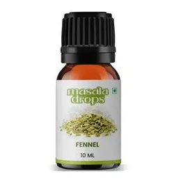 Masala Drops Aromatic Fennel - 10 ML | Pure & Natural | For Cooking Traditional Indian recipes, Curries, Marination, Seasoning, Warm water and fla