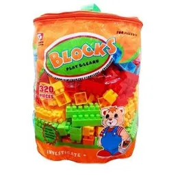 Kids Educational Stacking Building Blocks (0036) 320 Pcs