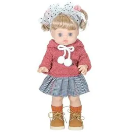 Realistic Baby Toddler Dolls in Gift Box Dolls Girl 15 Inches (0493)