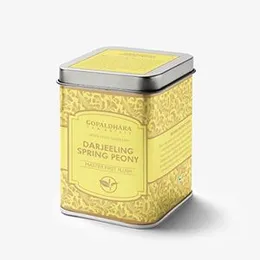 Gopaldhara Darjeeling Tea Spring Peony 2024 25g Tin Can - First Flush Tea - (Master Series) From the Gopaldhara Tea Estate Highest Elevation 7000 Feet
