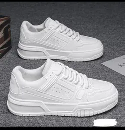 Classic All-White Chunky Sneakers