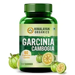 Himalayan Organics Garcinia Cambogia Tea Extract 1000Mg Supplement | Weight Loss Management, Fat Burner | Boosts Metabolism & Energy Levels- 60 Veg Ca