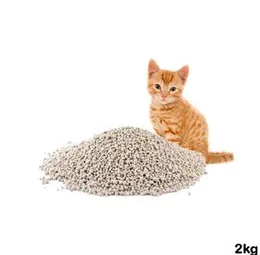 Dust Free Bentonite Cat Litter 2kg (2.5L) Repacked 100% Natural Bentonite Clumping Cat Litter Sand High Quality Long Lasting Freshness