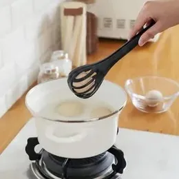 Multi-functional Egg Beater Creative Multipurpose Use Manual Egg Beater Clamp Salad Whip Cream Egg Whisk Mixer Kitchen Bake Tool