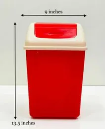 Swing Lid Dustbin for home and office Standard Quality plastic bin buy best price in online