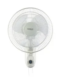 Havells Platina High Speed 400mm Wall Fan White - 110W 95mÂ³/min Air Delivery 60Â° Oscillation 2 Year Warranty