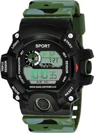 Student Infantry Led Digital Watch (Green)