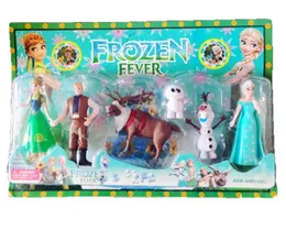 Disney Frozen Fever Exclusive Figure Doll Set 6 Figures Best Gift for Kids