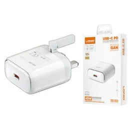 Ldnio Q1415 45w Charger With Type-C to lightning UK Pin