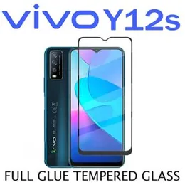 Vivo Y12s Screen Protector Full Covering Extra Protection Full Glue 9D MTB tempered Glass for Vivo Y12s