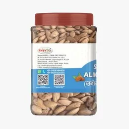 Zaya 1Kg Malai Gurbandi Badam Giri, Asli Badam, Desi Badam, Premium Badam Giri, Good For Diabetic Health