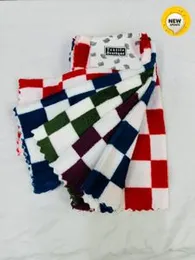 New Face Towel â Ultra-Soft Cotton Blend | Multi-Color Checkered | Multi-Pack Options