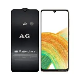 Samsung Galaxy A33 Stylish Full Cover Matte Texture High Quality 2024 New Design MTB tempered Glass Protector Frosted Glass for Samsung Galaxy A33