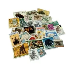 Postage Foreign Old Used Stamps (Pack of 5)