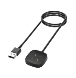 Nulca Magnetic Charging Cable for Fitbit Versa 4 â Fast Charge, Durable, 1 Meter USB-A Cable