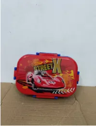 Eco-Friendly Healthy Life Lunch Box for School, Office, and Travel, Lightweight Durable Lunch Box for Kids, Easy-to-Clean