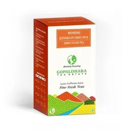 Gopaldhara Darjeeling Tea Jethikupi First Flush 2024 50g Paper Box - (Master Series) FTGFOP1 Rare & Exotic Mono Cultivar Premium First Flush Sprin