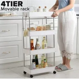 4 Tier Movable Rack