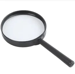 Portable Hand Magnifying Glass 75mm - Hand Magnifier Straight Shank Glass
