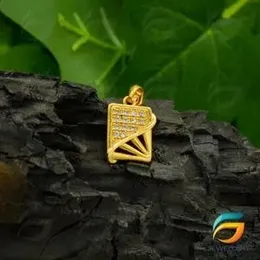 Traditional Daily Wear Yellow Gold Pendent Guarantee Fashion and Stylish Design for Women